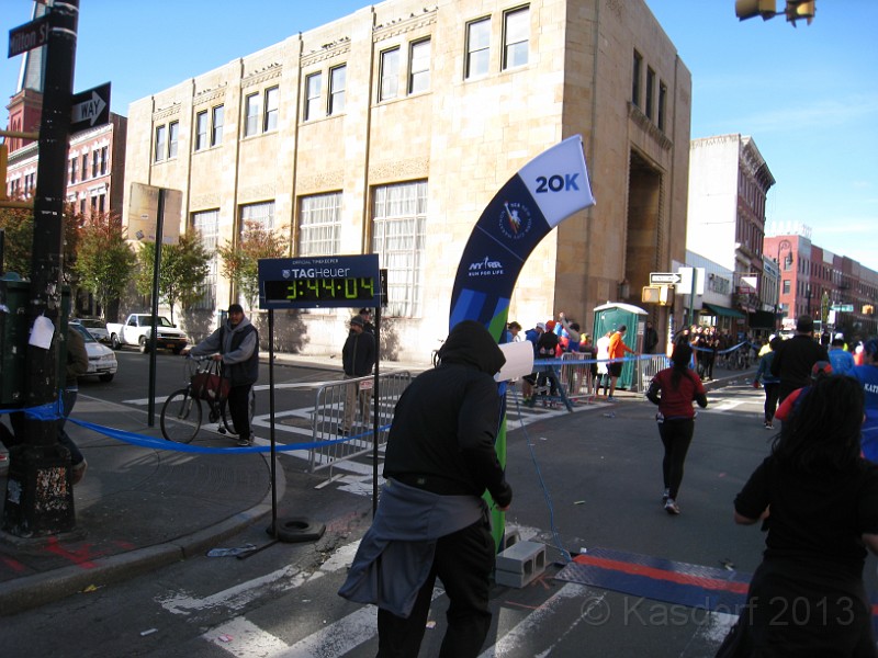 2014 NYRR Marathon 0323.jpg - The 2014 New York Marathon on November 2nd. A cold and blustery day.